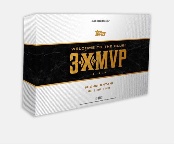 新品1ボックス 2025 Topps Welcome to the Club: 3X MVP 未開封 box 大谷翔平 50/50