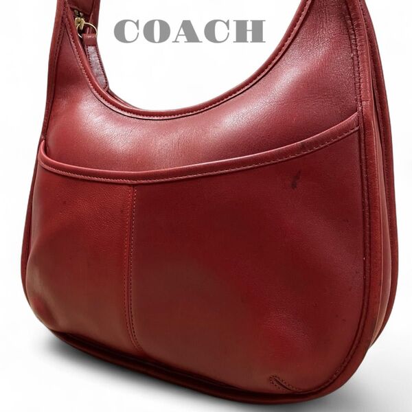 COACH オールドコーチ エルゴ ワンショルダーバッグ レザー 肩掛け ハンドバッグ 9033