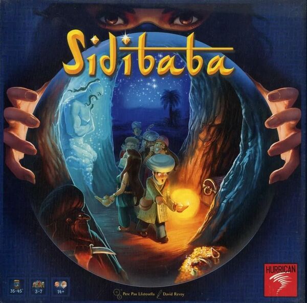 【未使用】シディババ Sidibaba ルール和訳付 ボードゲーム