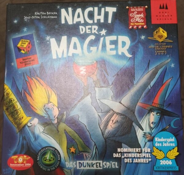 魔法使いの夜 NACHT DER MAGIER ボードゲーム ルール和訳付