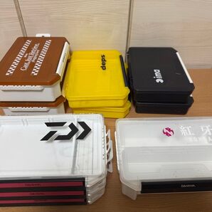 ♯3 ダイワ タックルボックス マルチケース DAIWA メイホウ ケース11点セット
