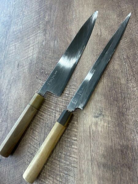 正本 包丁 2本セット 和牛刀 刺身包丁 柳刃