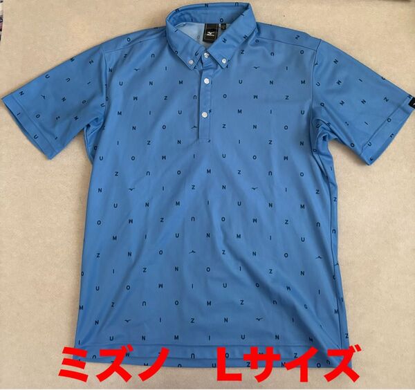 美品 ミズノ ポロシャツ 半袖ポロシャツ ゴルフ ゴルフウェア シャツ GOLF