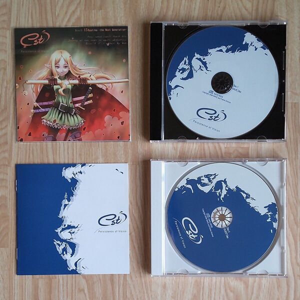 【動作未確認】est wave persistence of vision 同人CD 片霧烈火 茶太 藤枝あかね 三澤秋 結月そら