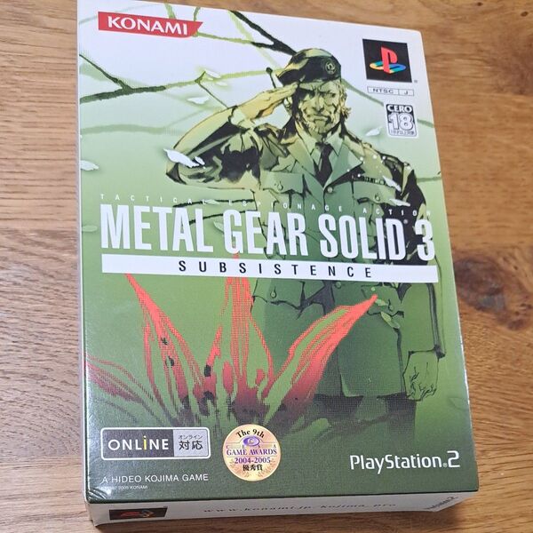 PS2 メタルギアソリッド3 サブシスタンス 2本セット
