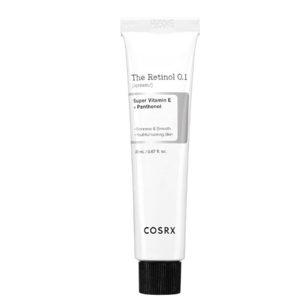 COSRX レチノール0.1クリーム20ml クリーム ビタミンE アラントイン ヒアルロン酸 パンテノール 純粋レチノール
