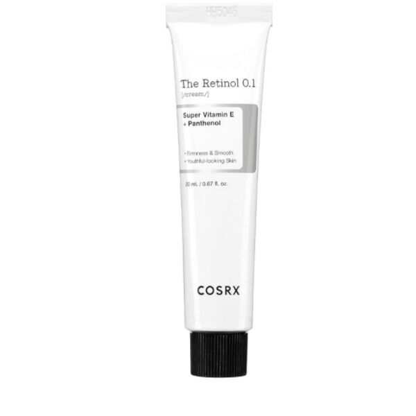 COSRX レチノール0.1クリーム20ml クリーム ビタミンE アラントイン ヒアルロン酸 パンテノール 純粋レチノール