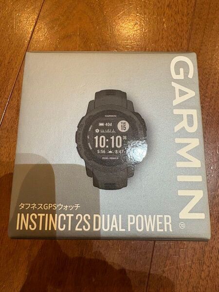 ガーミン(GARMIN) Instinct 2S Dual Power Graphite 直径40mm Suica対応