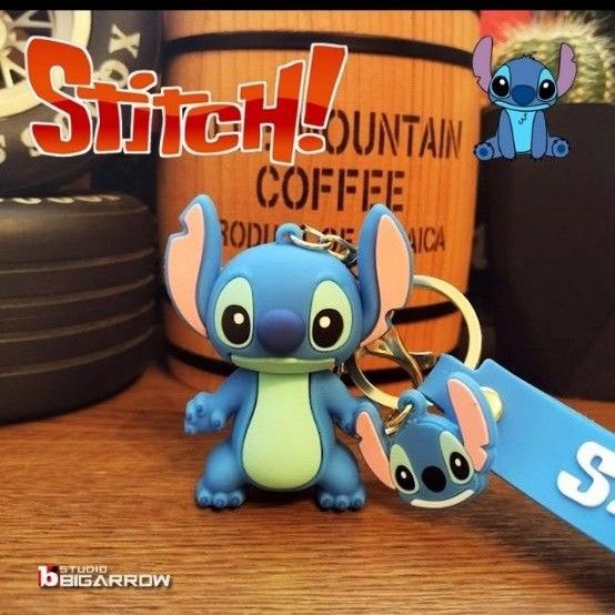 リロ&スティッチ STITCH スティッチ DISNEY ディズニー キーホルダー キーチェーン ストラップ アメリカン雑貨