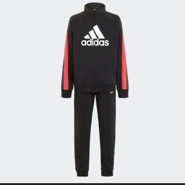 新品 130cm アディダス 上下セット スエット ジャージ セットアップ ADIDAS