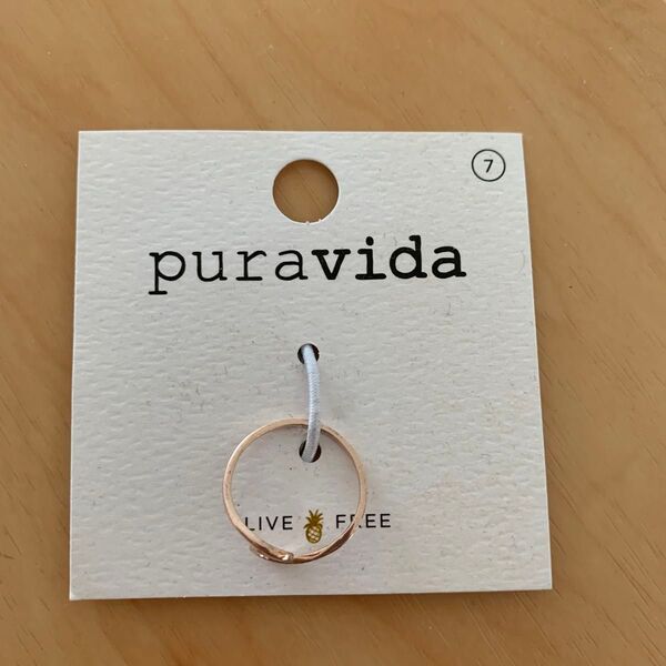 Pura Vida リング 7号 ゴールド 新品未使用