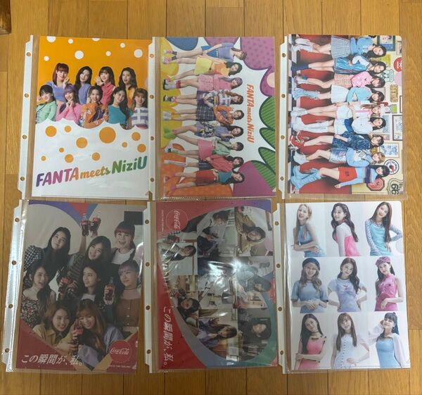 NiziU Fanta Coca-Cola クリアファイル 6枚セット