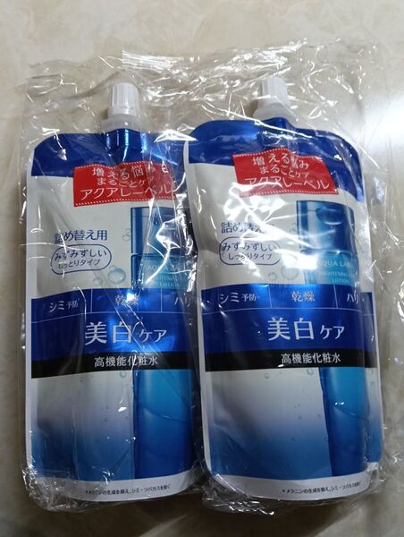 アクアレーベル ホワイトケア ローション M(みずみずしいしっとりタイプ) (詰め替え用) 180ml ×2個 (医薬部外品)