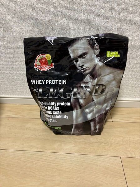 beLEGEND ホエイプロテイン あまおう ベリーベリー風味 1kg