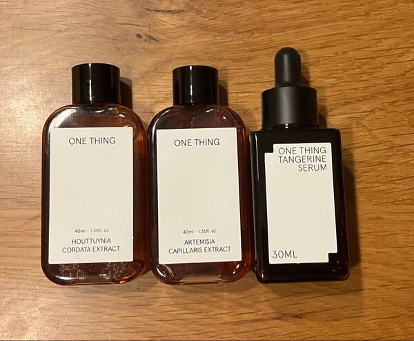 ONE THING 化粧水 美容液 3点セット