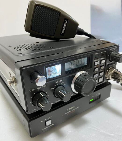 Eスポ!八重洲 50MHz 6m FT-690 + FL-6010 動作確認 良品です。高輝白色LED