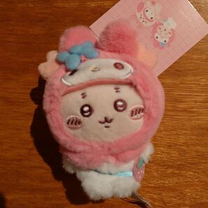 新品 サンリオ ちいかわ コラボ マイメロディ 古本屋 マスコットホルダー