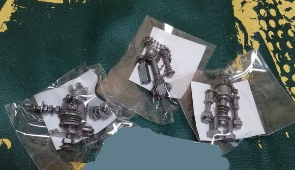米津玄師 JUNK がらくたくん 3体 ガチャ キーホルダー