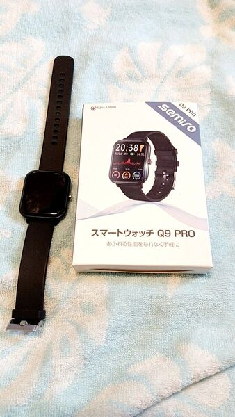 スマートウォッチ semiro Q9 PRO ブラック