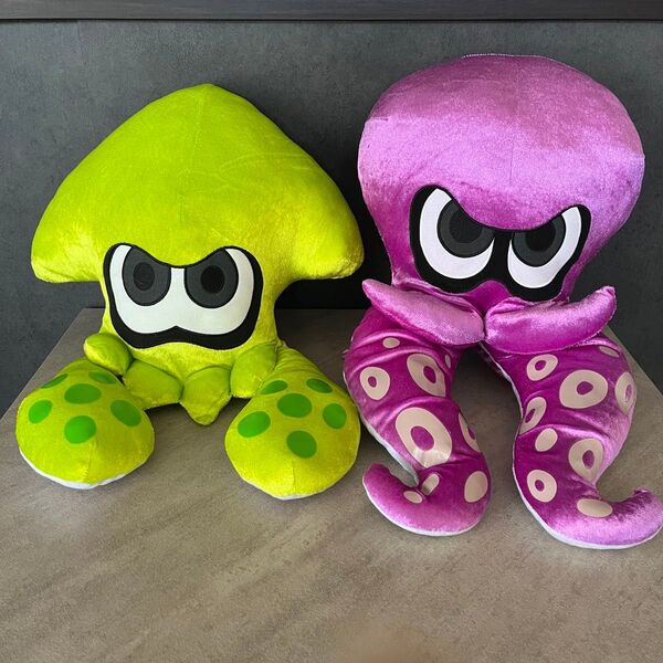 スプラトゥーン イカとタコ ぬいぐるみ