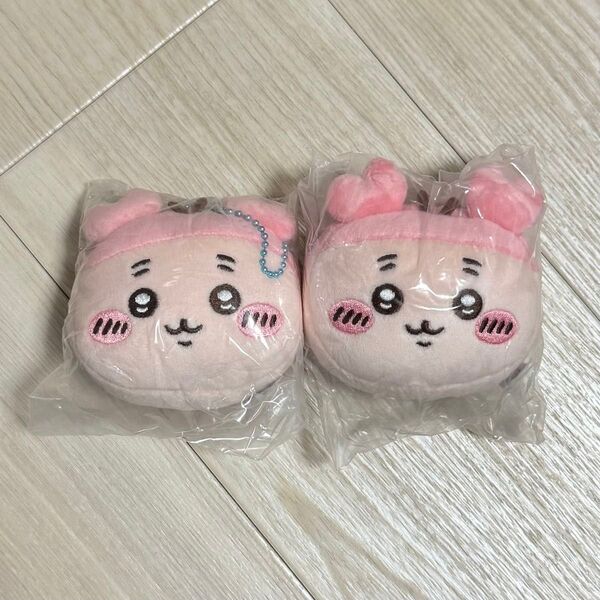 ちいかわ もちもちフェイスマスコット 古本屋 カニちゃん 2個セット
