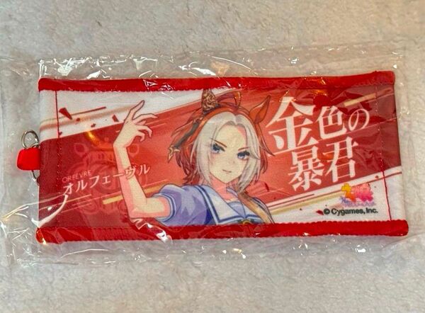 ウマ娘プリティーダービー 6th EVENT リアルガチャ 公式ミニ応援タオルキーホルダー オルフェーヴル 金色の暴君