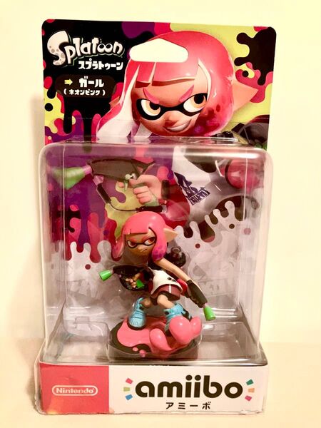amiibo スプラトゥーン ガール (ネオンピンク)