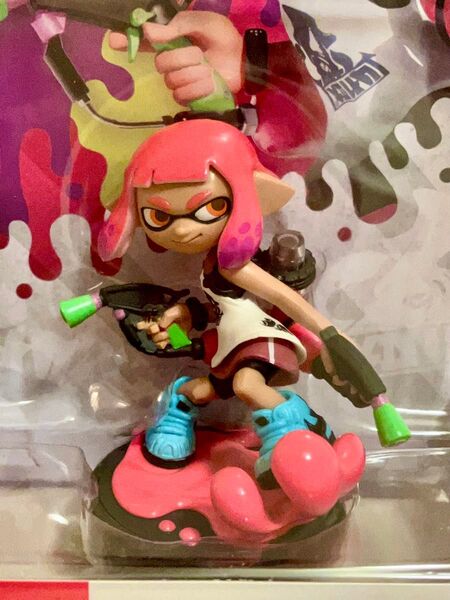 amiibo スプラトゥーン ガール (ネオンピンク)