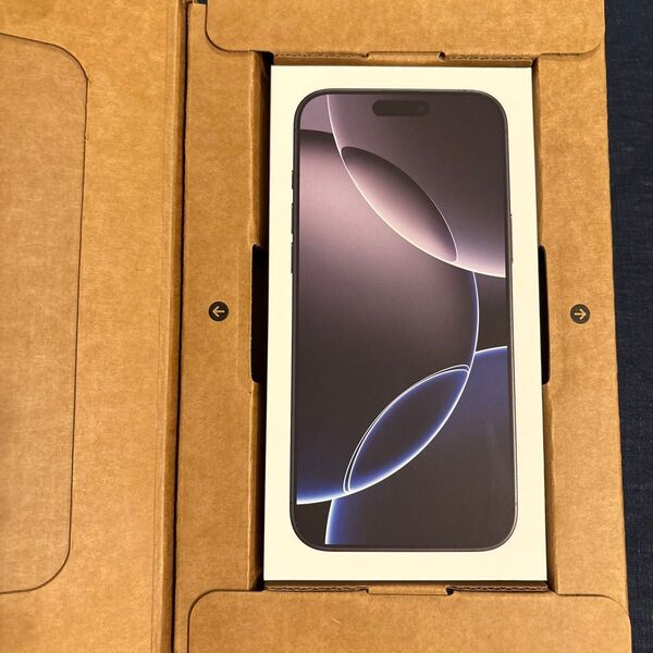 即発送 新品未開封 iPhone16 pro Max 256GB SIMフリー ブラックチタニウム Apple 正規品
