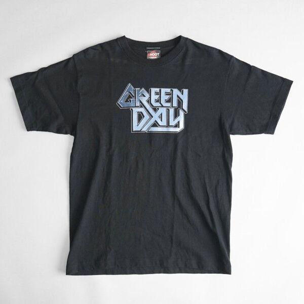 【美品】古着 00sビンテージ GREEN DAY グリーンデイ グラフィック バンドTシャツ M