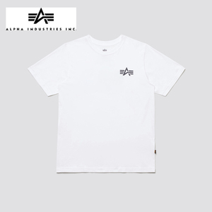 [ новый товар / бесплатная доставка ]aru искатель -тактный Lee ALPHA INDUSTRIES Logo T LOGO TEE белый футболка 2XL размер aluts49001g1wh2xl