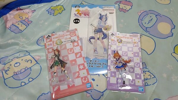 ウマ娘 アクスタ アクリルスタンド 3点セット シーザリオ マチカネフクキタル バンブーメモリー スマホゲーム アニメ 人気