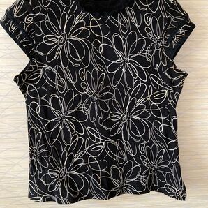 lapastel トップス 花柄 カットソー Tシャツ レディース フリーサイズ 半袖