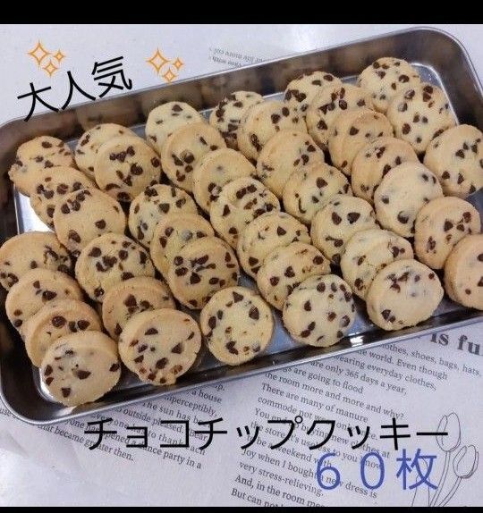 サクホロ 手作りクッキー チョコチップクッキー 60枚