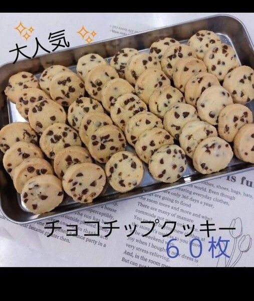 サクホロ 手作りクッキー ディアマンクッキー チョコチップクッキー 60枚