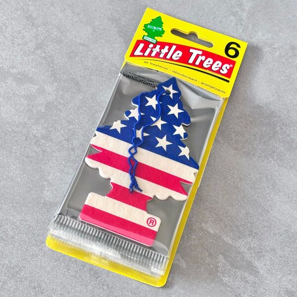 ★6枚セット★アメリカ リトルツリー Little Trees エアフレッシュナー アメリカン雑貨 芳香剤 車