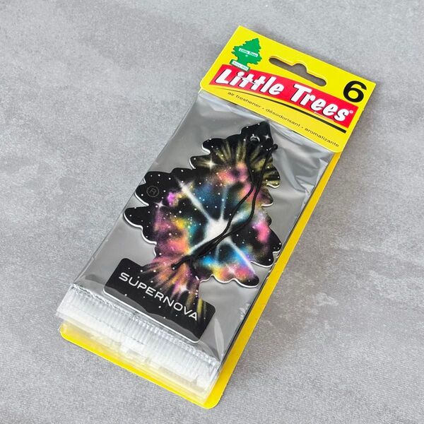 ★6枚セット★スーパーノヴァ リトルツリー Little Trees エアフレッシュナー 芳香剤 アメリカン雑貨 USA