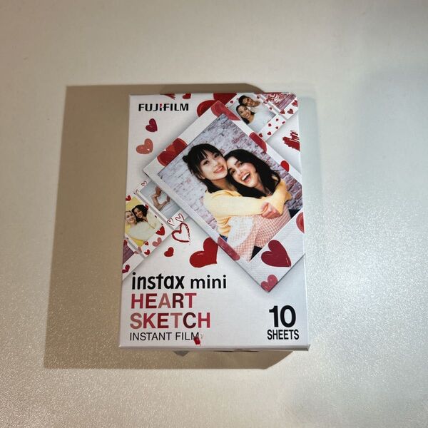 instax mini HEART INSTANT FILM 富士フイルム チェキフィルム FUJIFILM 10sheets