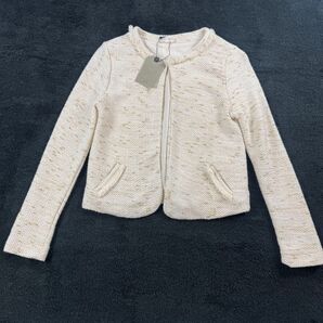 ZARA ツイードジャケット 未使用 ホワイト