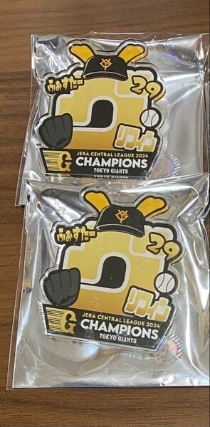 ジャイアンツ グッズ ネームバッジ チャンピオン グリフィン