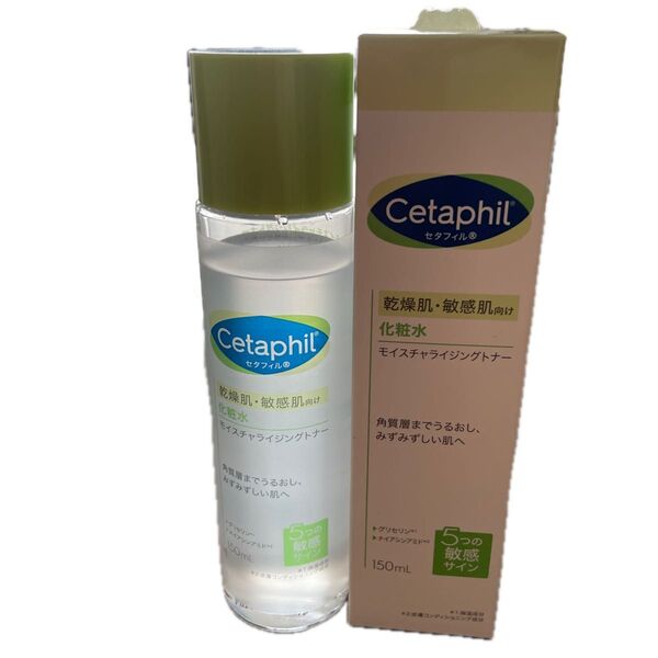 中古 Cetaphilセタフィル乾燥肌・敏感肌向けモイスチャライジングトーナ150mL