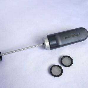 ナノフォーマー/Nano Foamer【初期型電池式】カプチーノやラテアートなどを手軽に作れる小型ミルクフォーマー