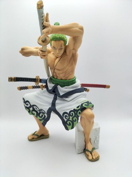 【開封 箱なし】ワンピース アミューズメント一番くじ SMSP ゾロ十郎 A賞 01カラー BWFC ブラシ彩色
