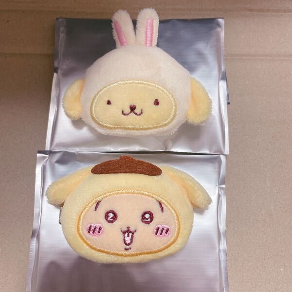 ポムポムプリン うさぎ ヘアクリップ