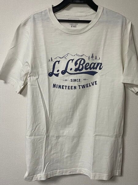 エルエルビーン ヴィンテージ加工プリント 半袖Tシャツ M★L.L.Bean