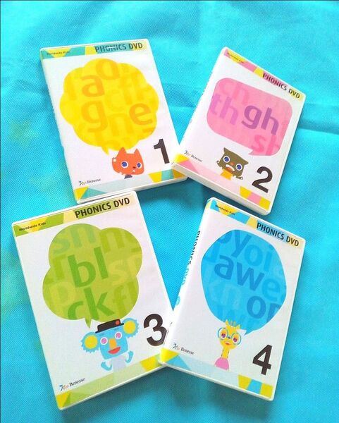 Worldwide kids Phonics DVD イングリッシュ ベネッセ