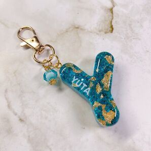 イニシャル キーホルダー