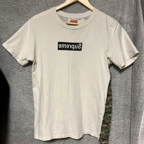 Supreme×COMME des GARCONS SHIRT コラボTシャツ M