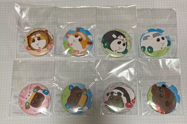 PUI PUI モルカー まるくじ きぐるみパーティー 小吉 マグネット缶バッジ ポテト シロモ チョコ テディ