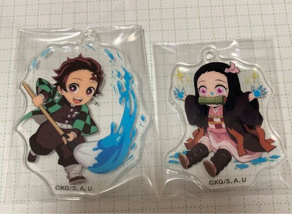 鬼滅の刃 ローソン アクリルキーホルダー ufotable 竈門 炭治郎 禰豆子